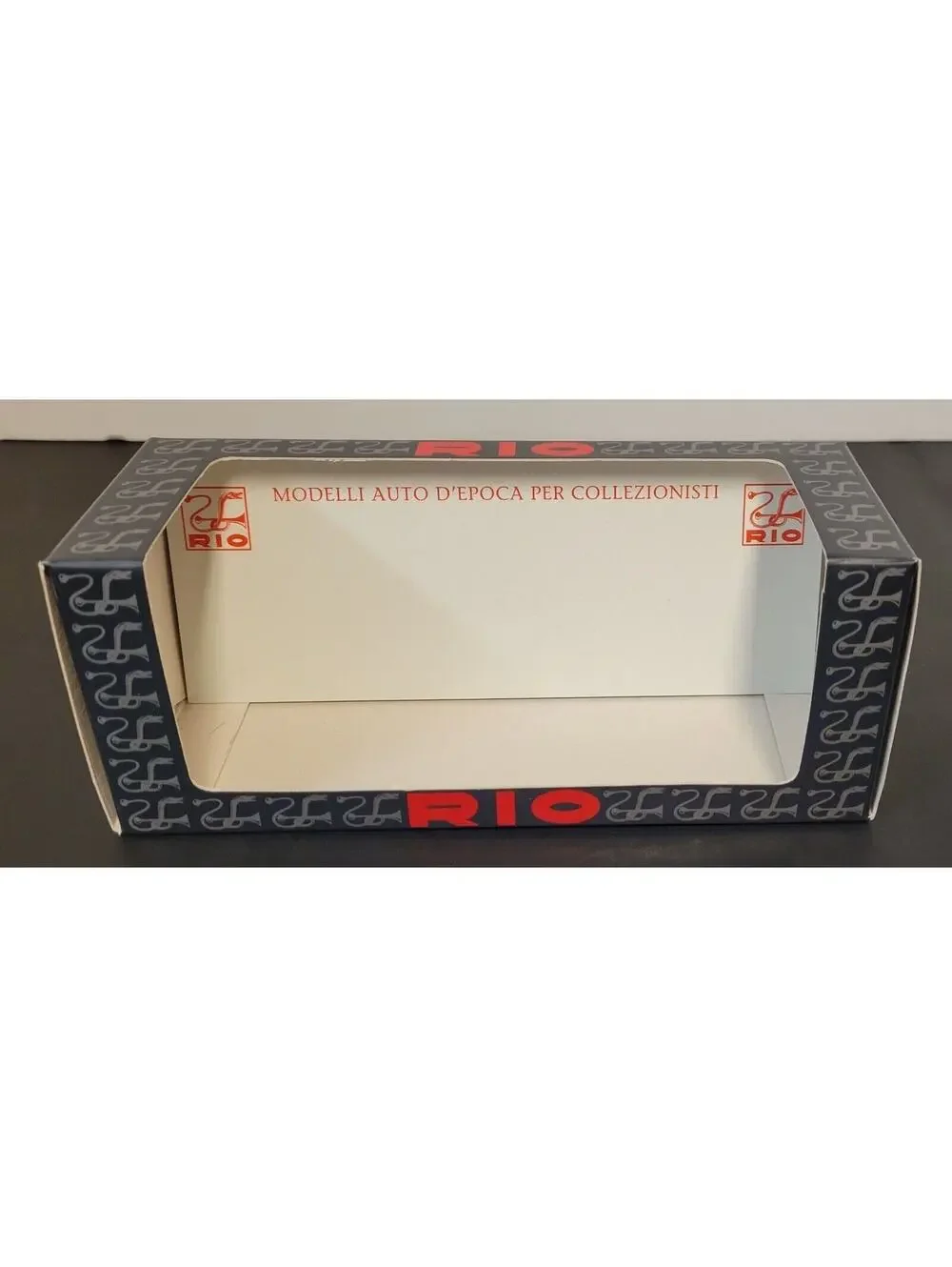 Rio #43 Blue 1941 Lincoln Continental Cabriolet Scale 1:43 w/Case & Box